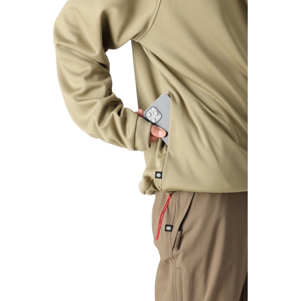 686 Bonded Fleece Pullover Crew - The Snowboard Shop