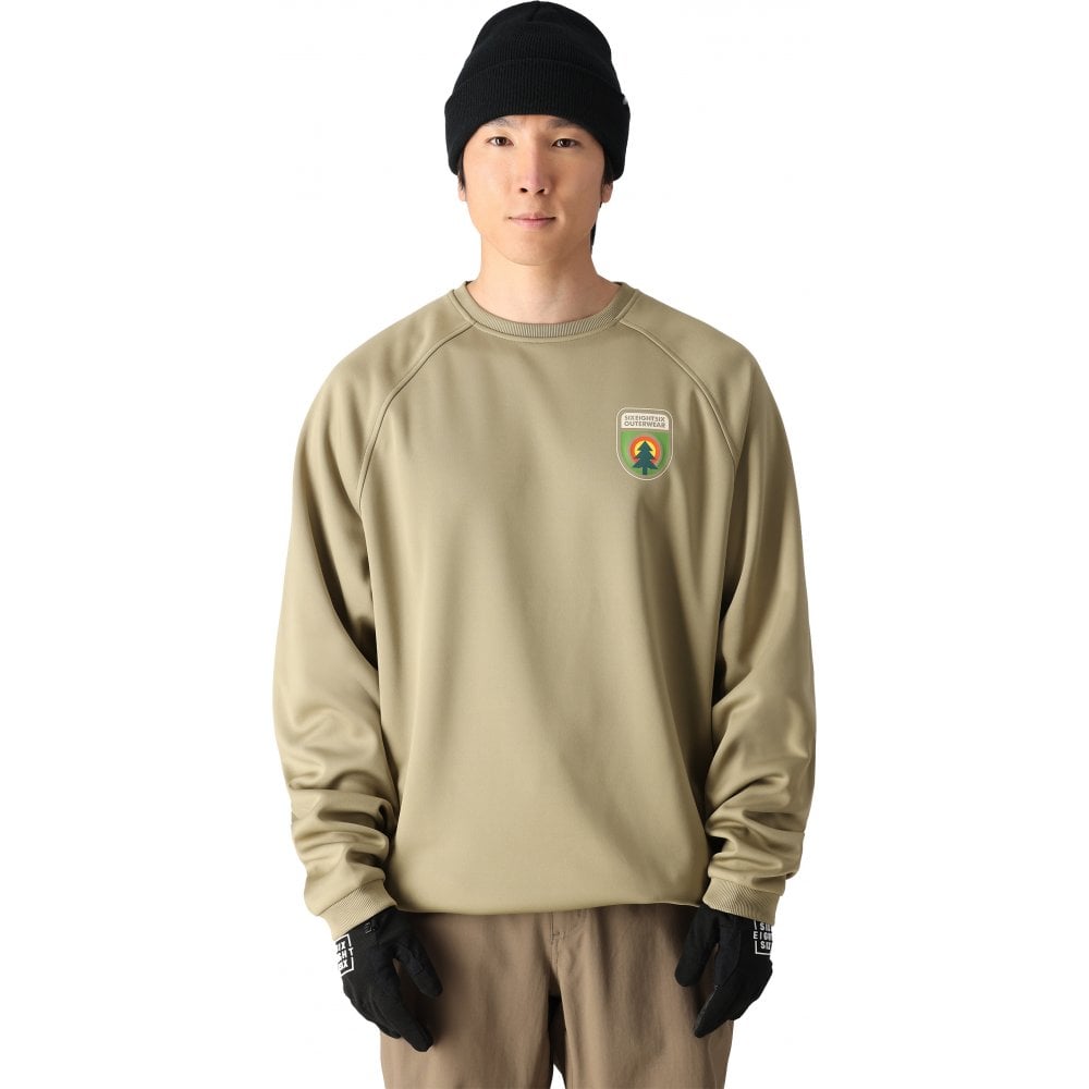 686 Bonded Fleece Pullover Crew - The Snowboard Shop