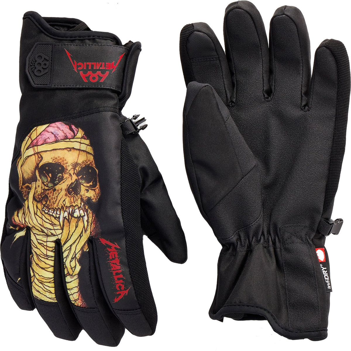 686 Primer 'Metallica' Glove - The Snowboard Shop