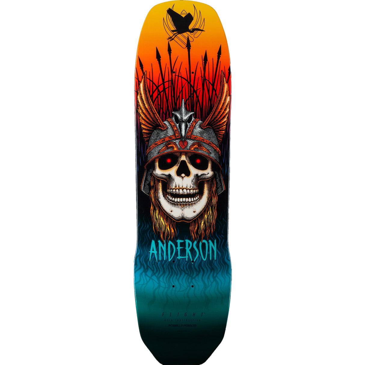 Powell Peralta Andy Anderson Heron Skull Deck - 8.45"