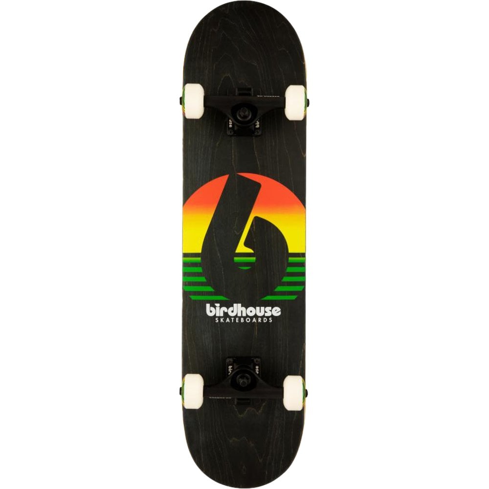 Birdhouse Stage 3 Sunset Rasta Complete Skateboard - 7.75" - The Snowboard Shop