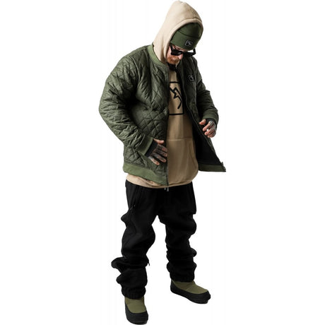 Brethren Apparel Quilted Jacket - The Snowboard Shop