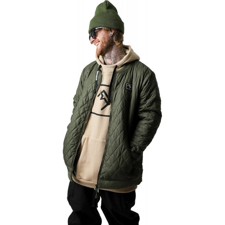 Brethren Apparel Quilted Jacket - The Snowboard Shop