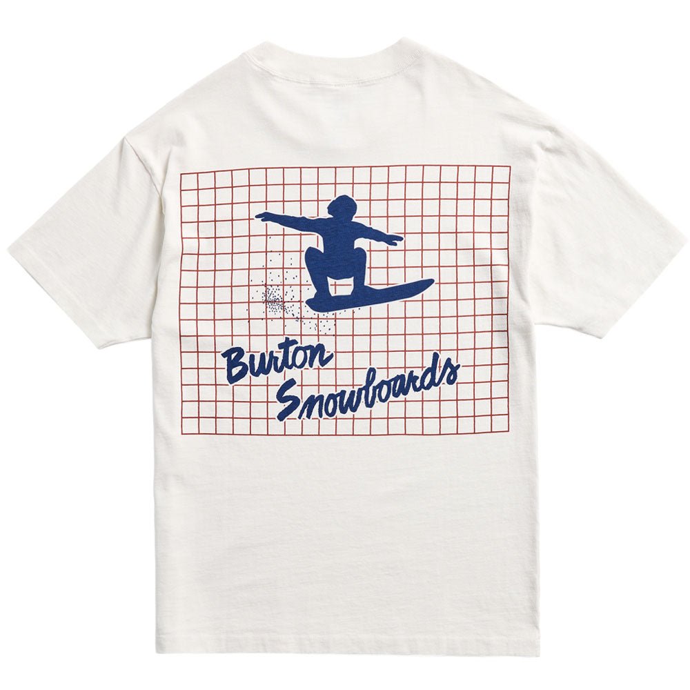 Burton 50/50 80's Squared Short Sleeve T-Shirt - The Snowboard Shop