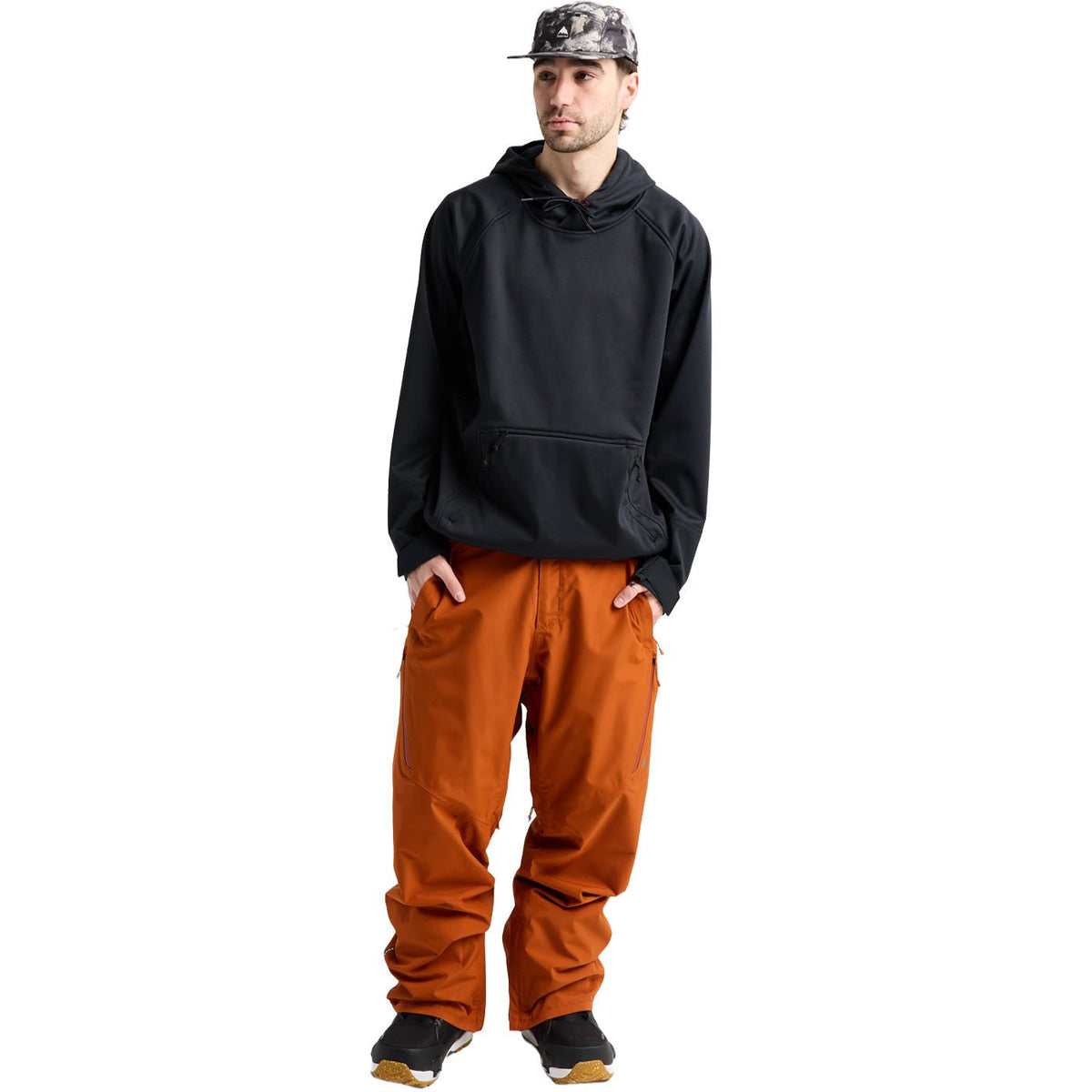 Burton Crown Weatherproof Riding Pullover Hoodie - The Snowboard Shop