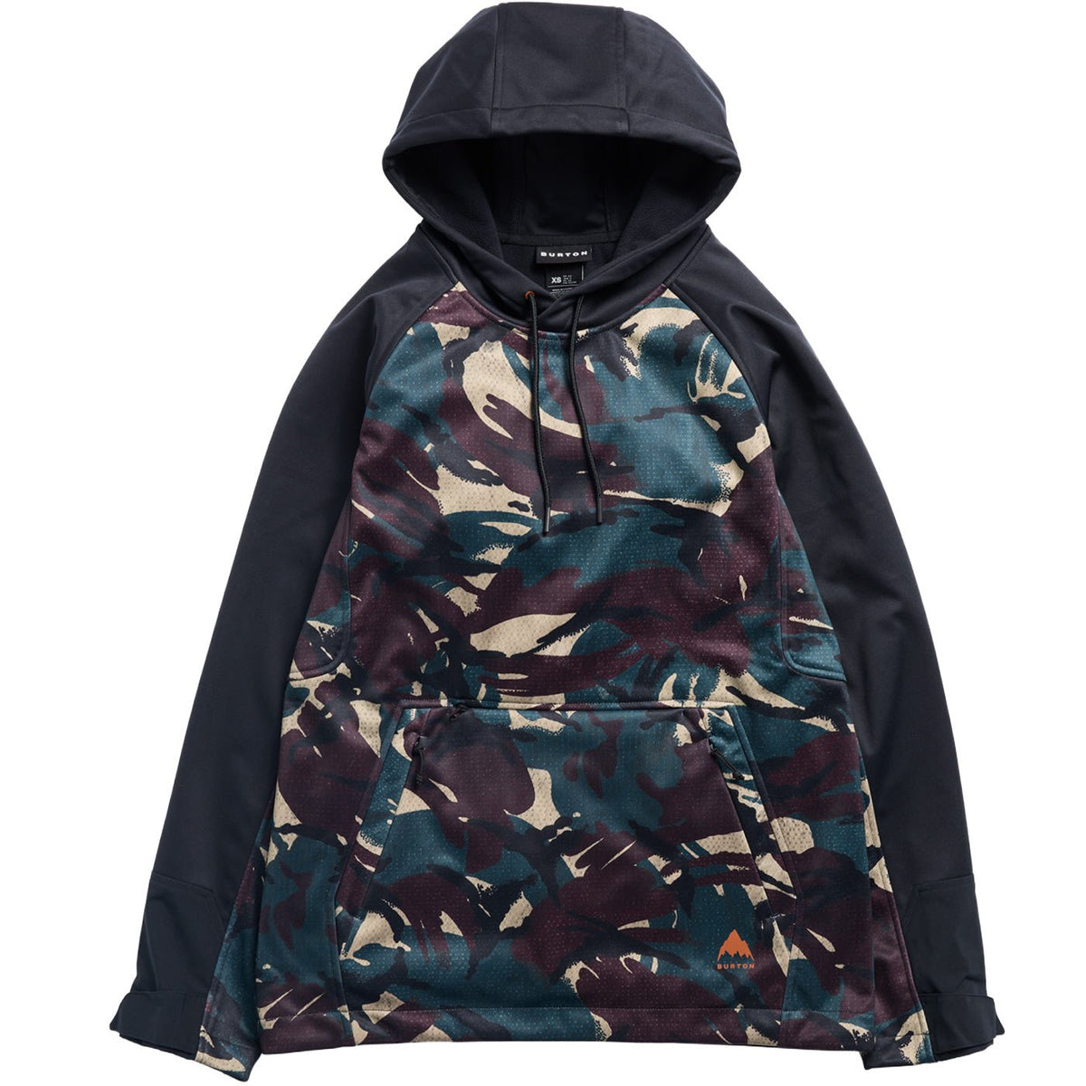 Burton Crown Weatherproof Riding Pullover Hoodie - The Snowboard Shop