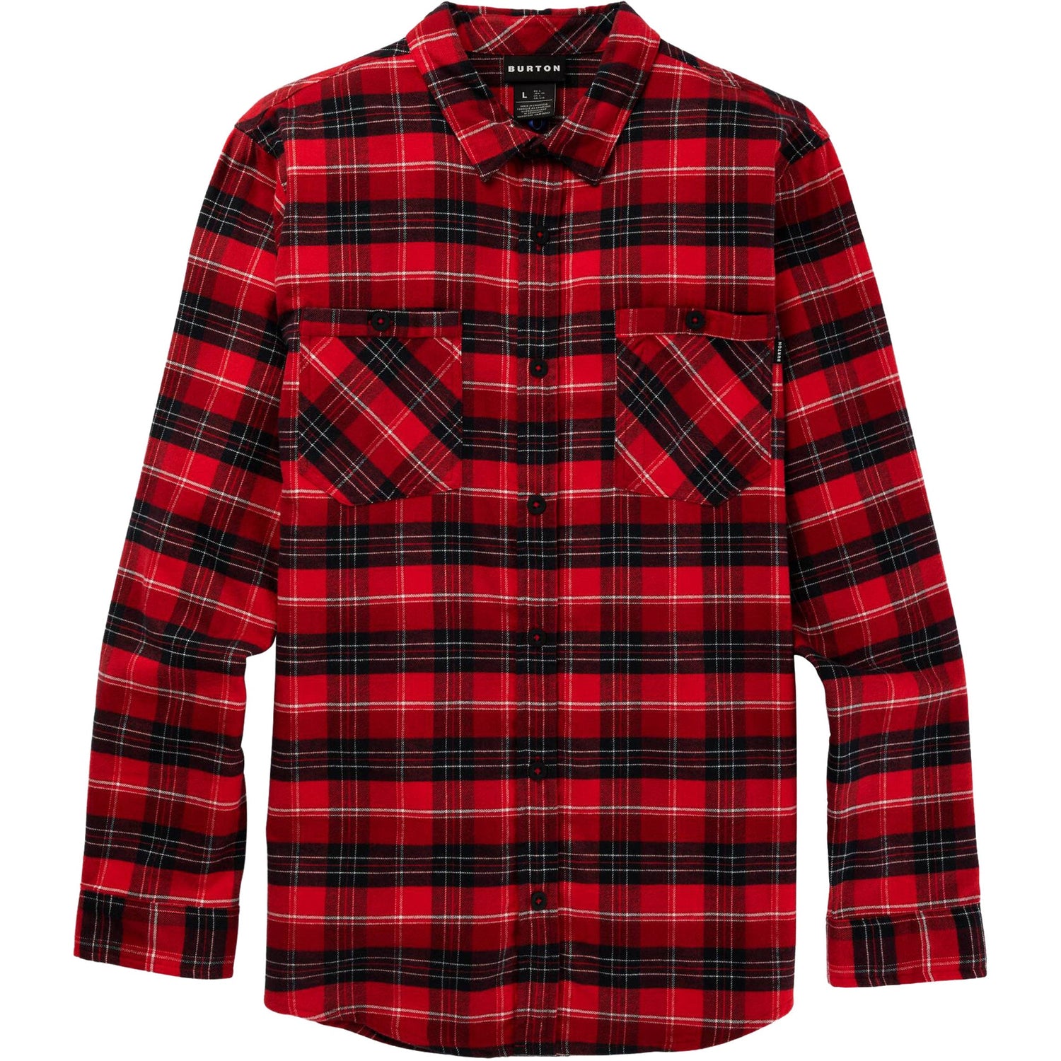 Burton Favourite Long Sleeve Flannel Shirt - The Snowboard Shop