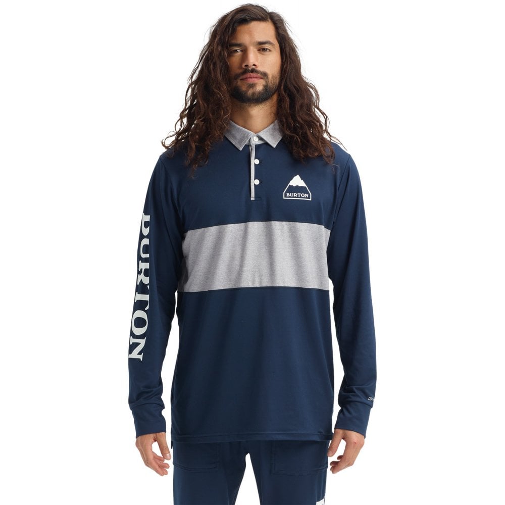 Burton Midweight Rugby Shirt Base Layer - The Snowboard Shop