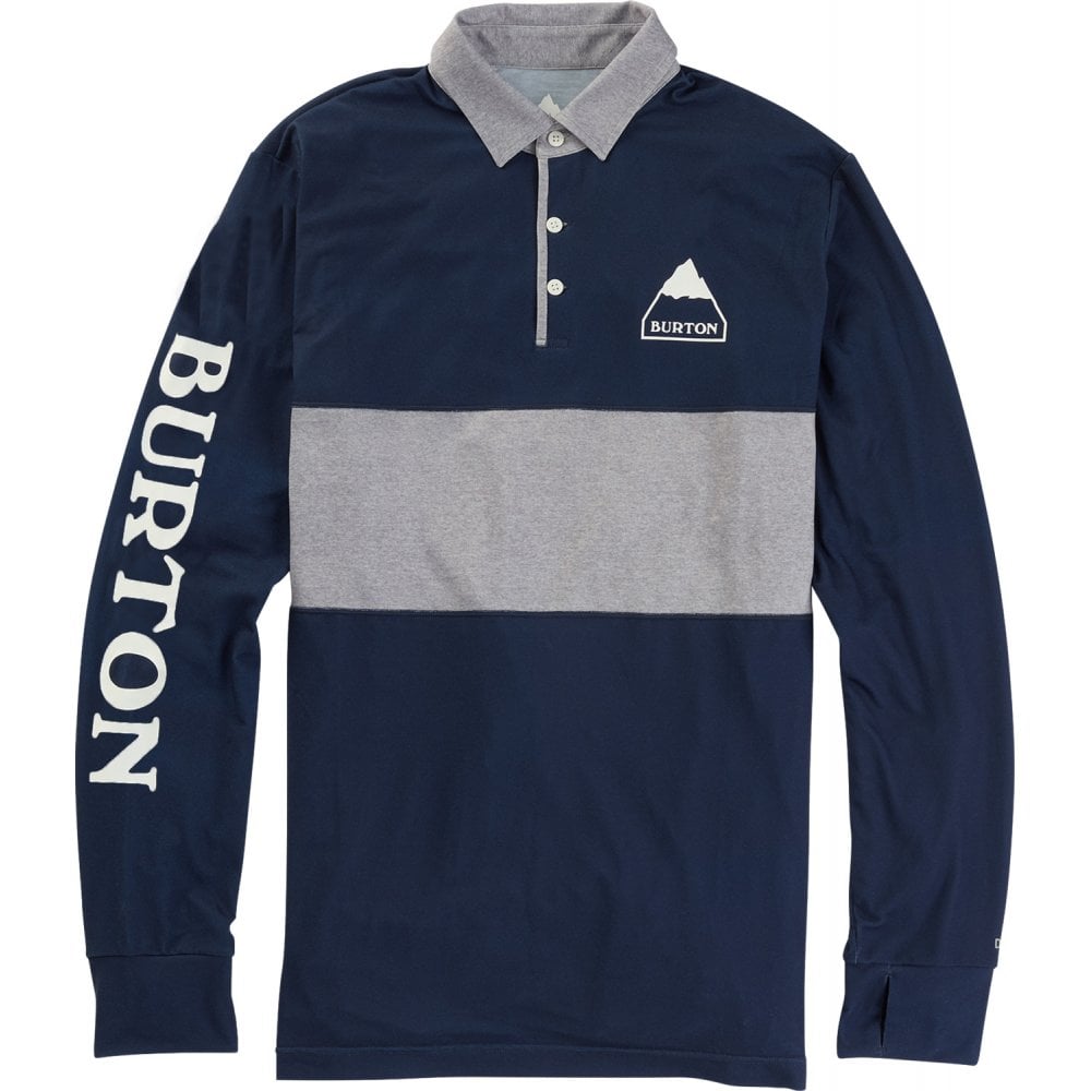 Burton Midweight Rugby Shirt Base Layer - The Snowboard Shop