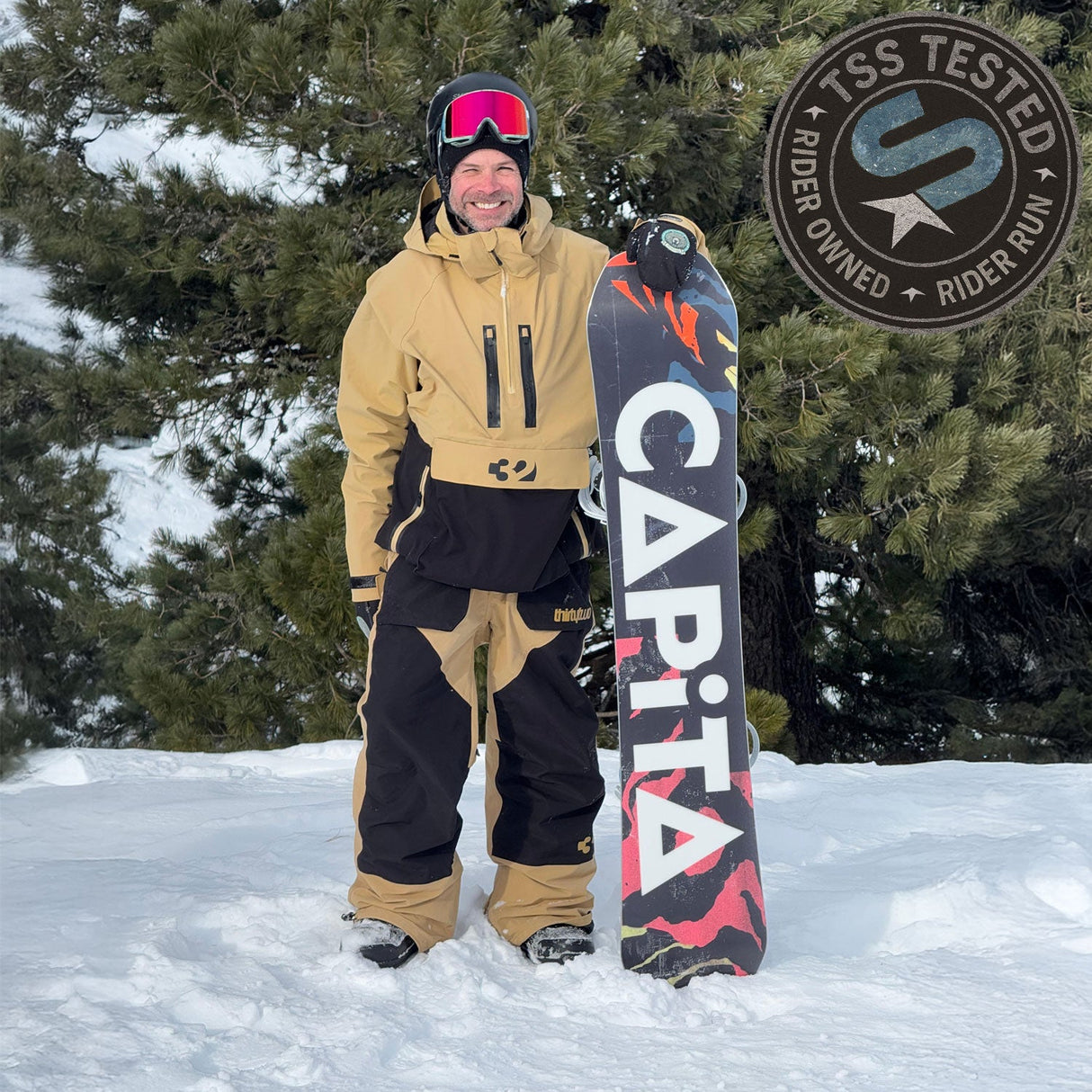 Capita Defenders Of Awesome Wide Snowboard 2026 - The Snowboard Shop