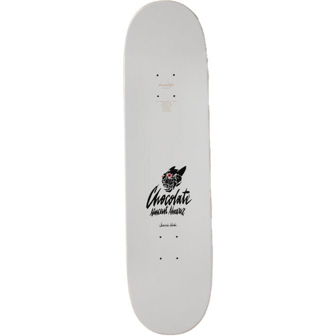 Chocolate Swanski Panther Vincent Alvarez Deck - 8.5" - The Snowboard Shop