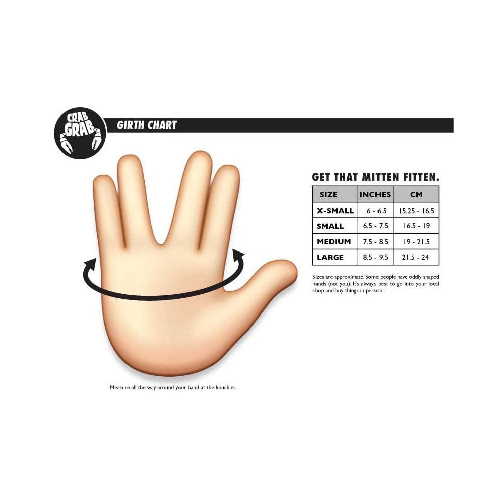 Crab Grab Cinch Mitt - The Snowboard Shop