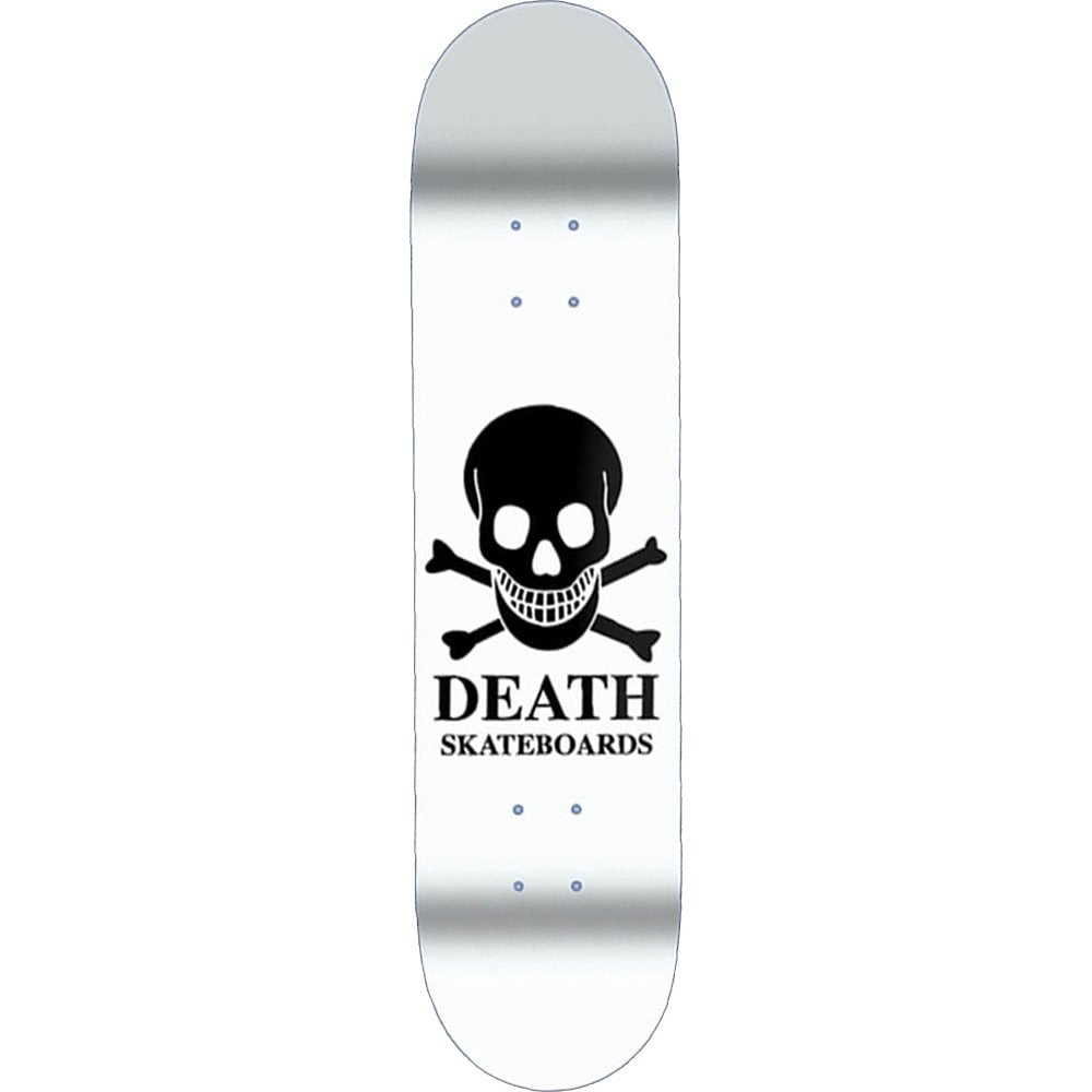 Death Skull White Team Deck - The Snowboard Shop