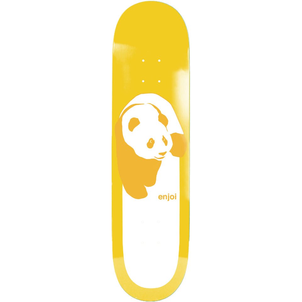 Enjoi Classic Panda (Gold) Deck - 8.25" - The Snowboard Shop