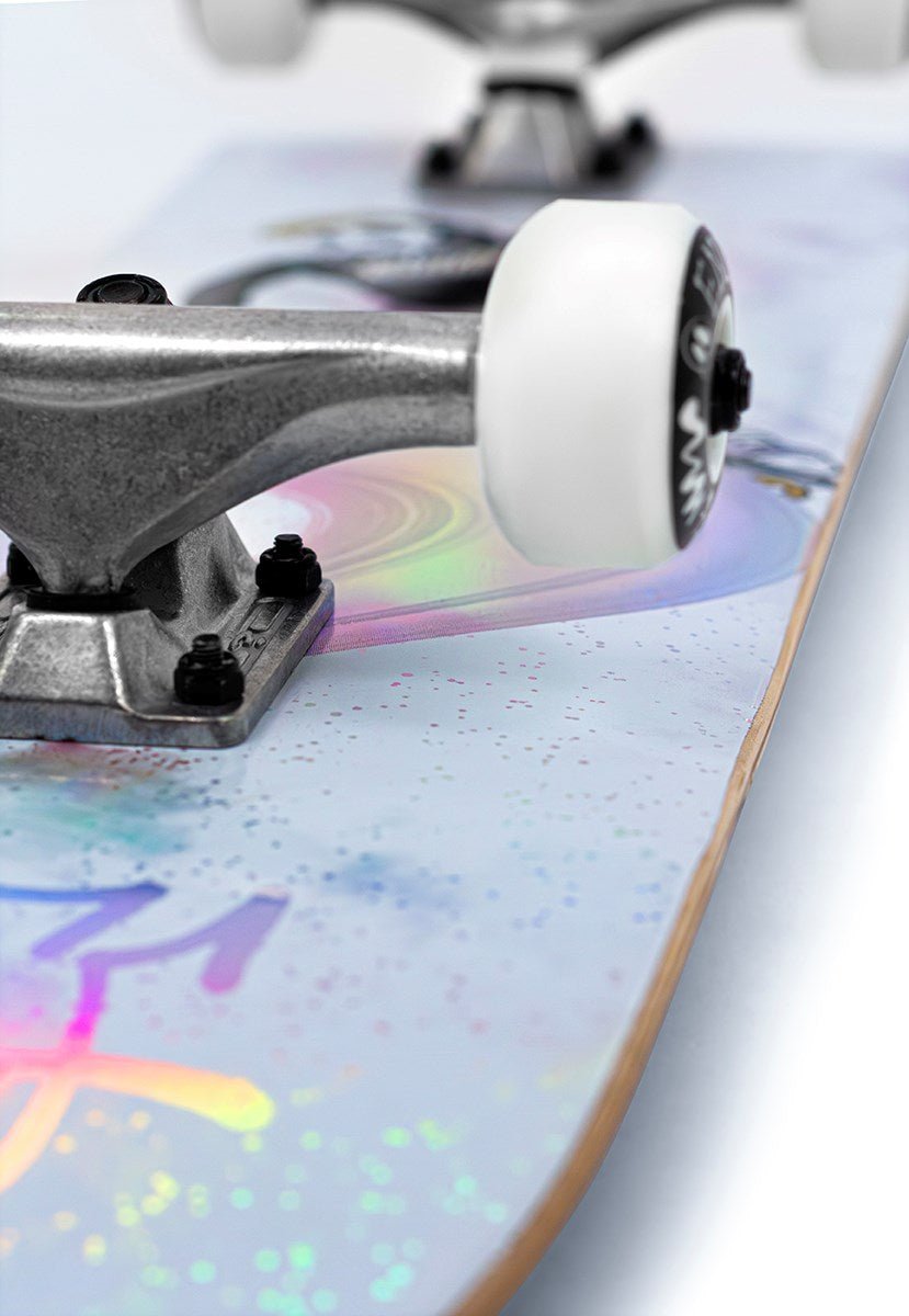 Enuff Skully Hologram Mini Complete Skateboard - 7.25" - The Snowboard Shop