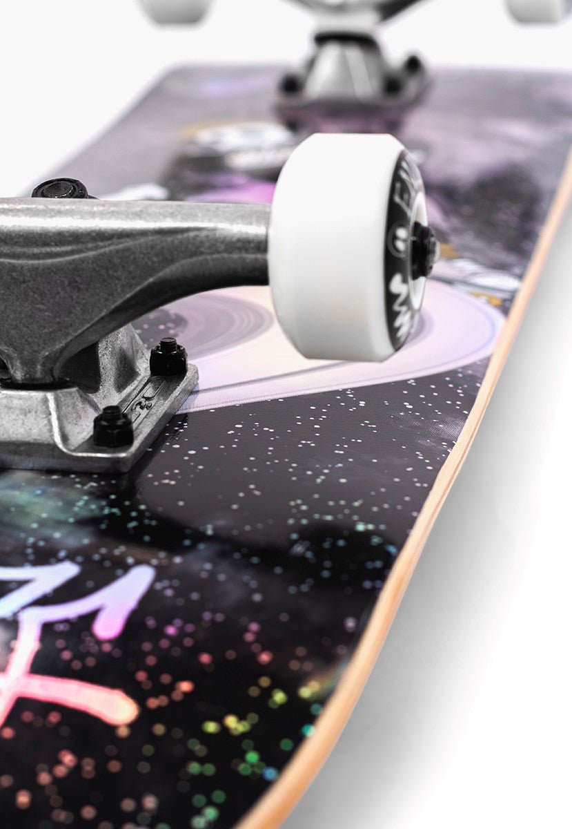 Enuff Skully Hologram Mini Complete Skateboard - 7.25" - The Snowboard Shop