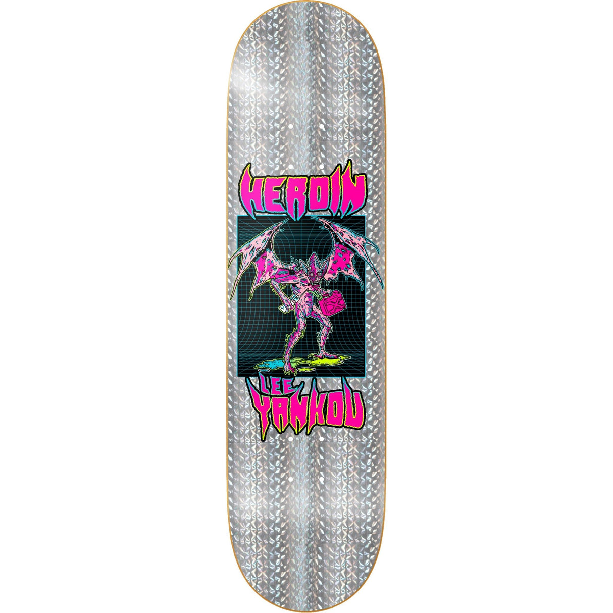 Heroin Lee Yankou Hellscape Deck - 8.25" - The Snowboard Shop
