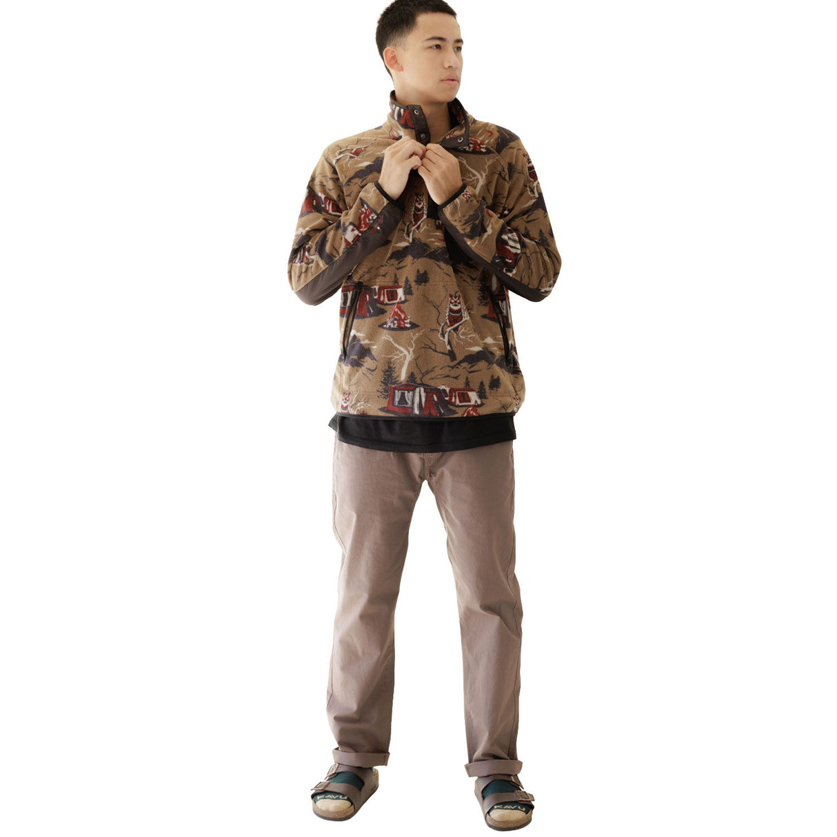 Kavu Teannaway Pullover Fleece - The Snowboard Shop