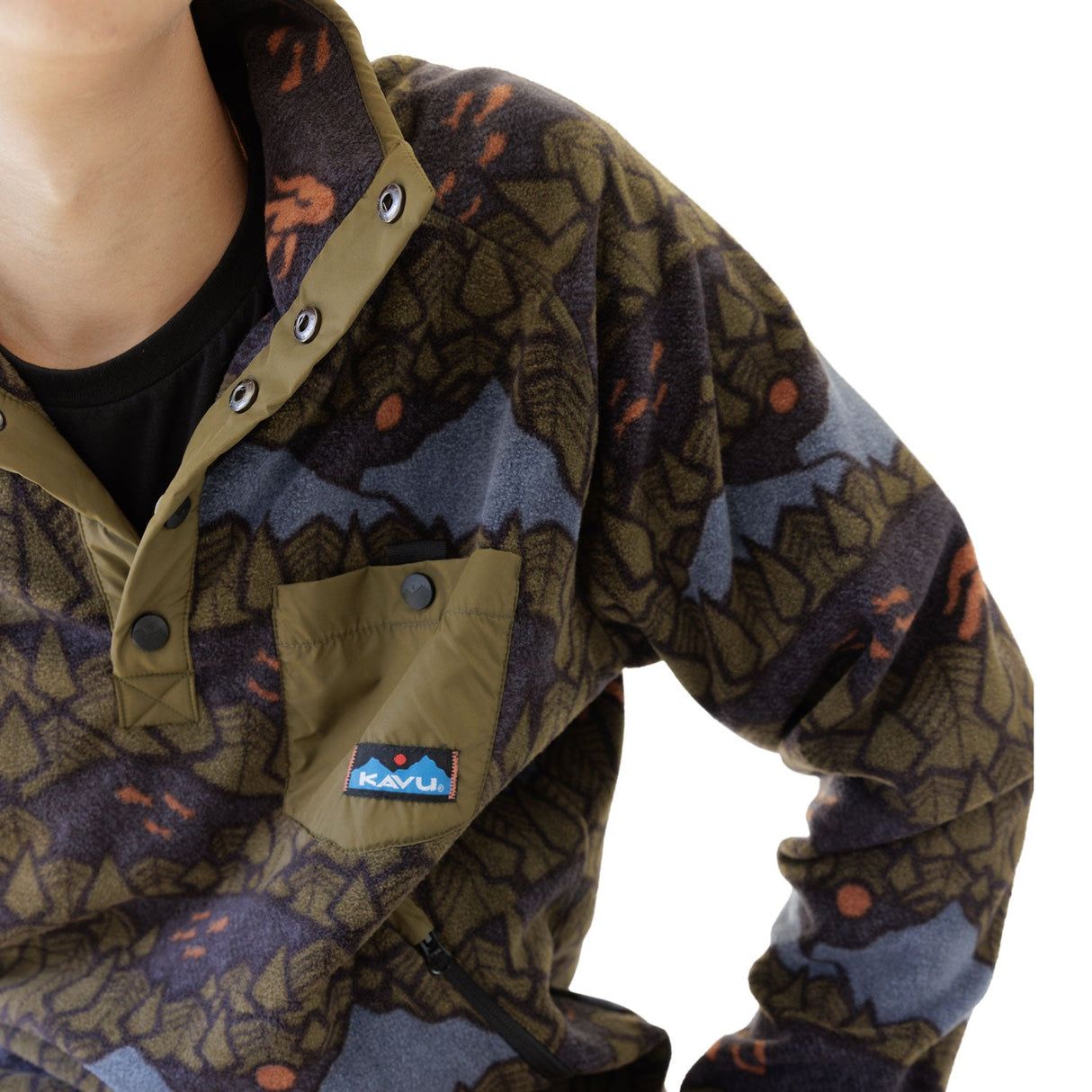 Kavu Teannaway Pullover Fleece - The Snowboard Shop