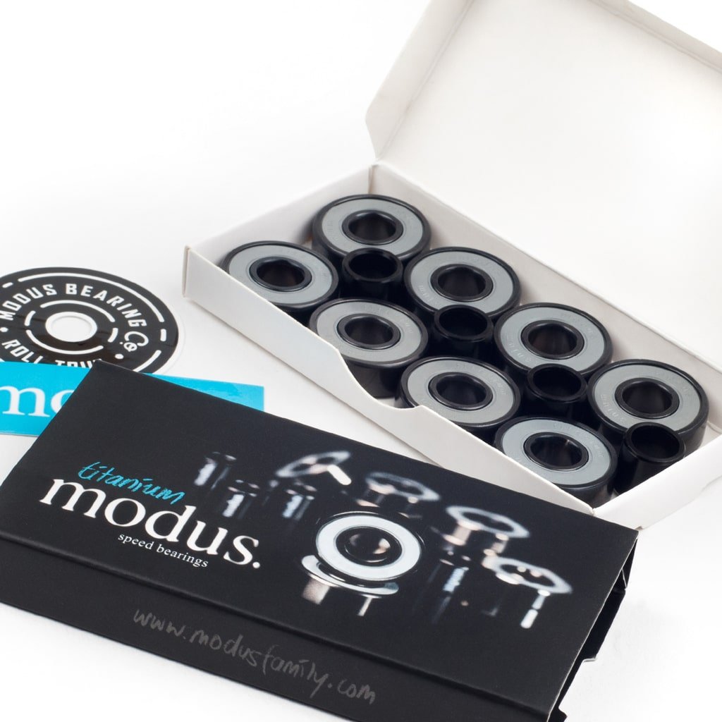 Modus Titanium Skateboard Bearings - The Snowboard Shop