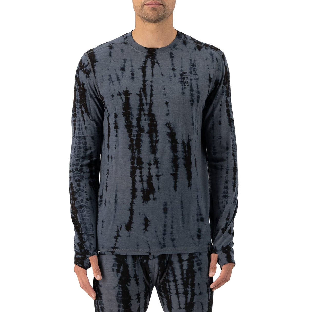 Mons Royale Cascade Flex 200 Crew Base Layer - The Snowboard Shop