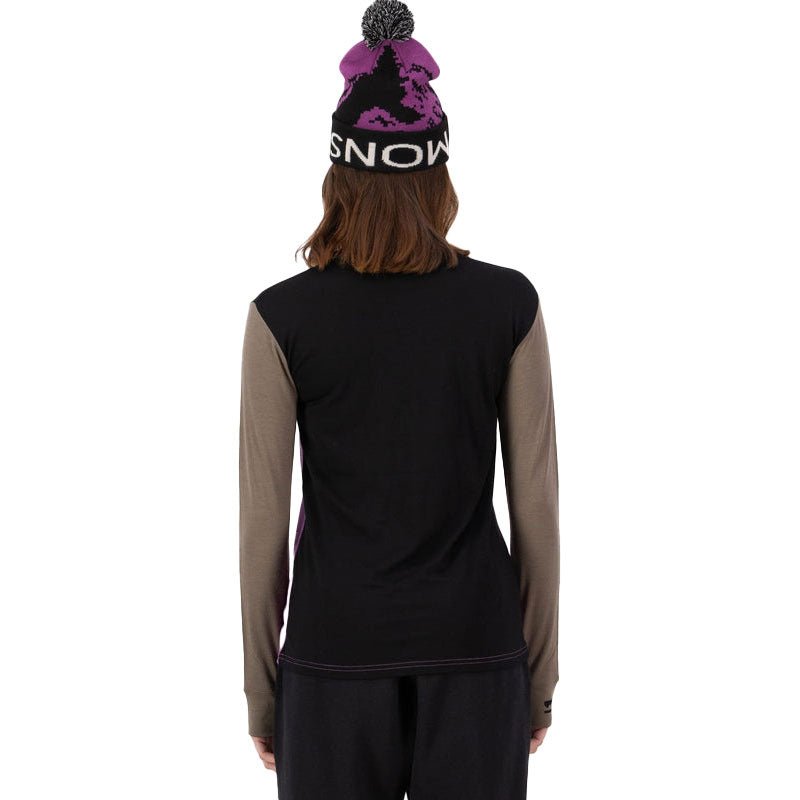 Mons Royale Women's Yotei Crew Base Layer - The Snowboard Shop