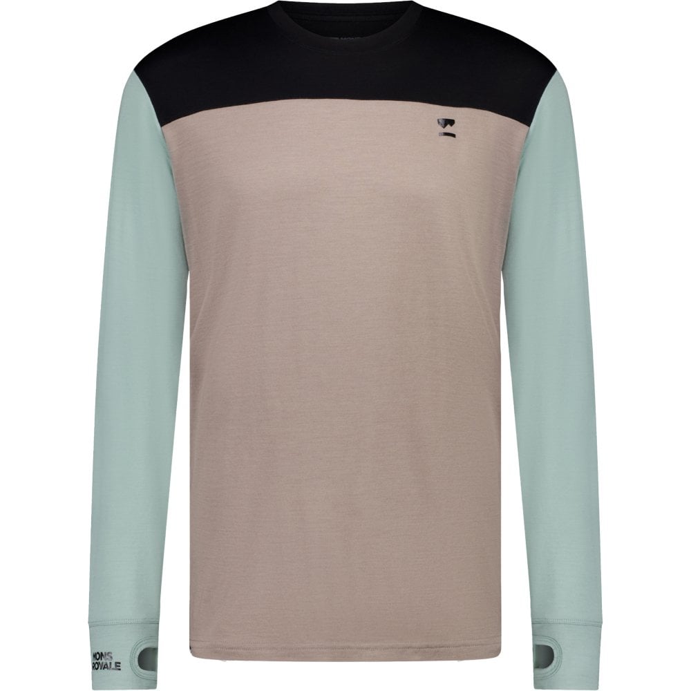Mons Royale Yotei Crew Base Layer - The Snowboard Shop