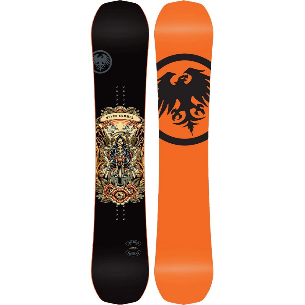Never Summer Easy Rider Snowboard 2025 - The Snowboard Shop