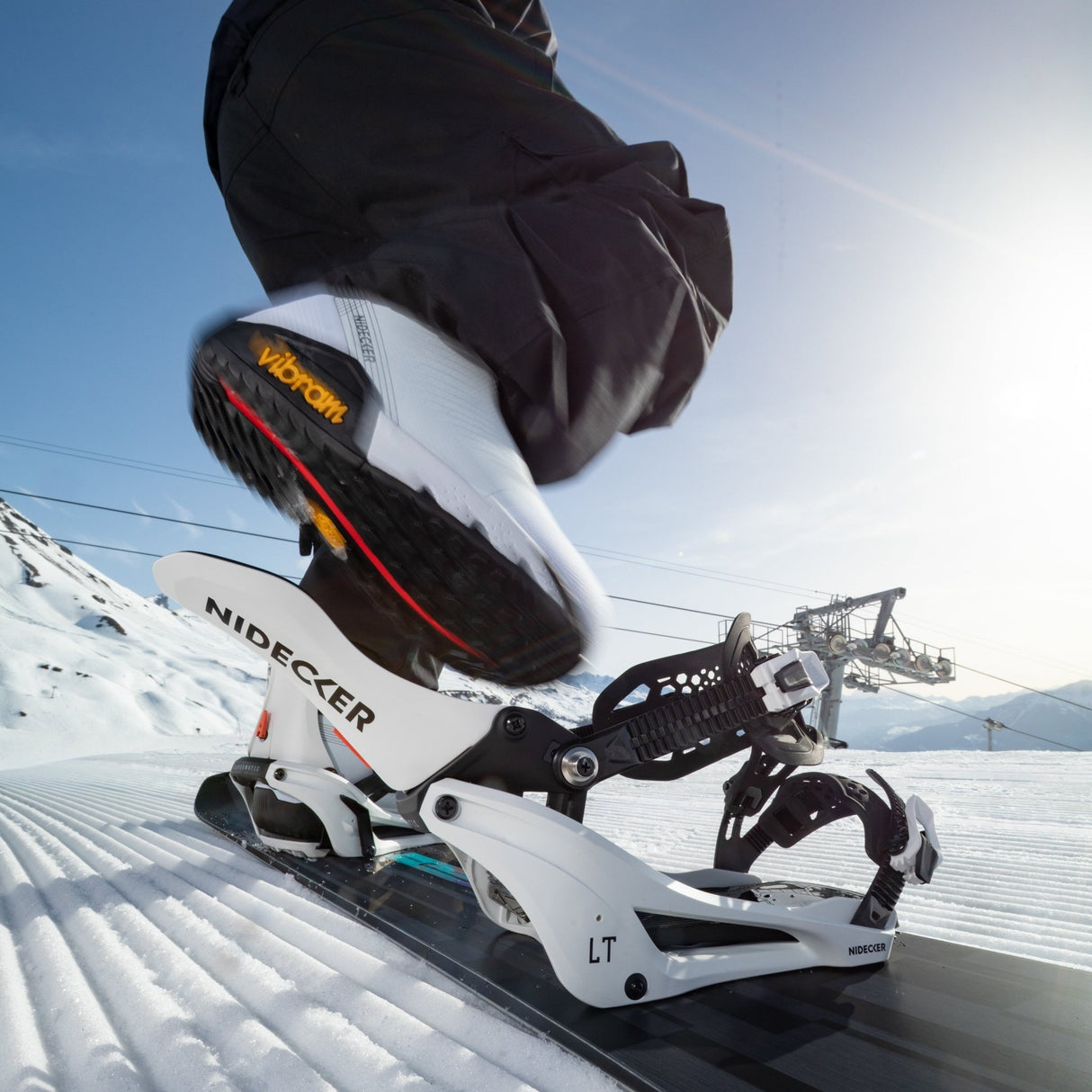 Nidecker LT Supermatic Snowboard Bindings 2027 - The Snowboard Shop