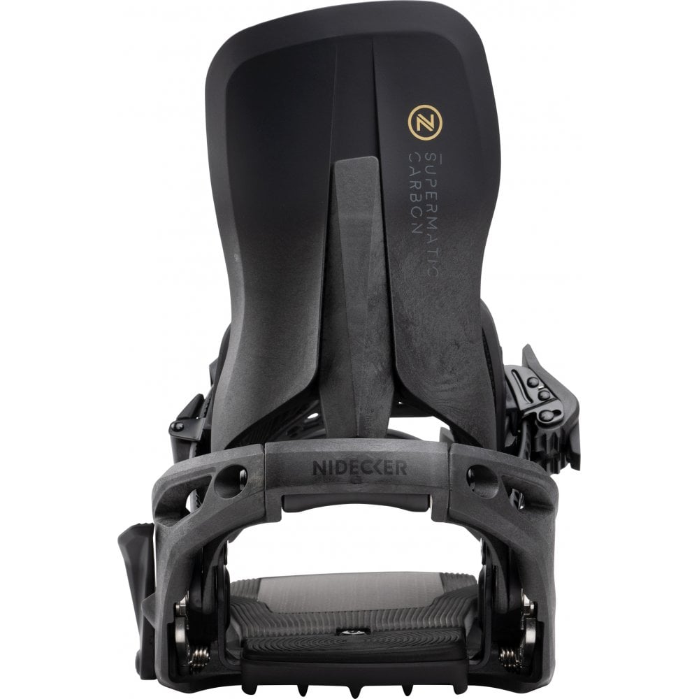 Nidecker Supermatic Carbon Snowboard Bindings 2025/26 - The Snowboard Shop
