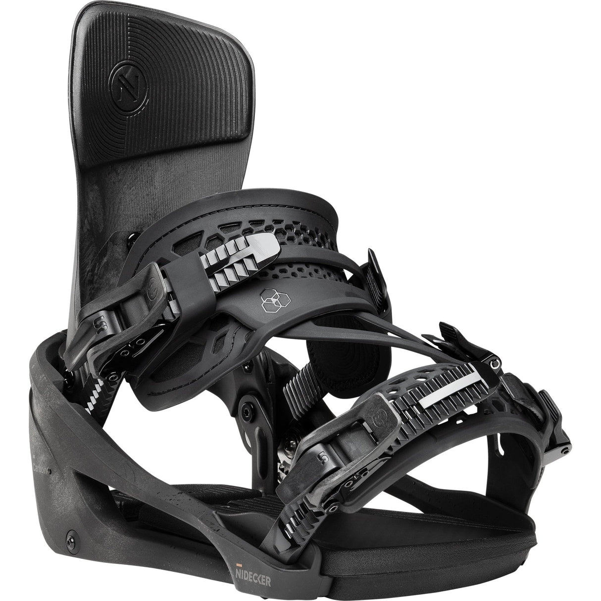 Nidecker Supermatic Carbon Snowboard Bindings 2027 - The Snowboard Shop