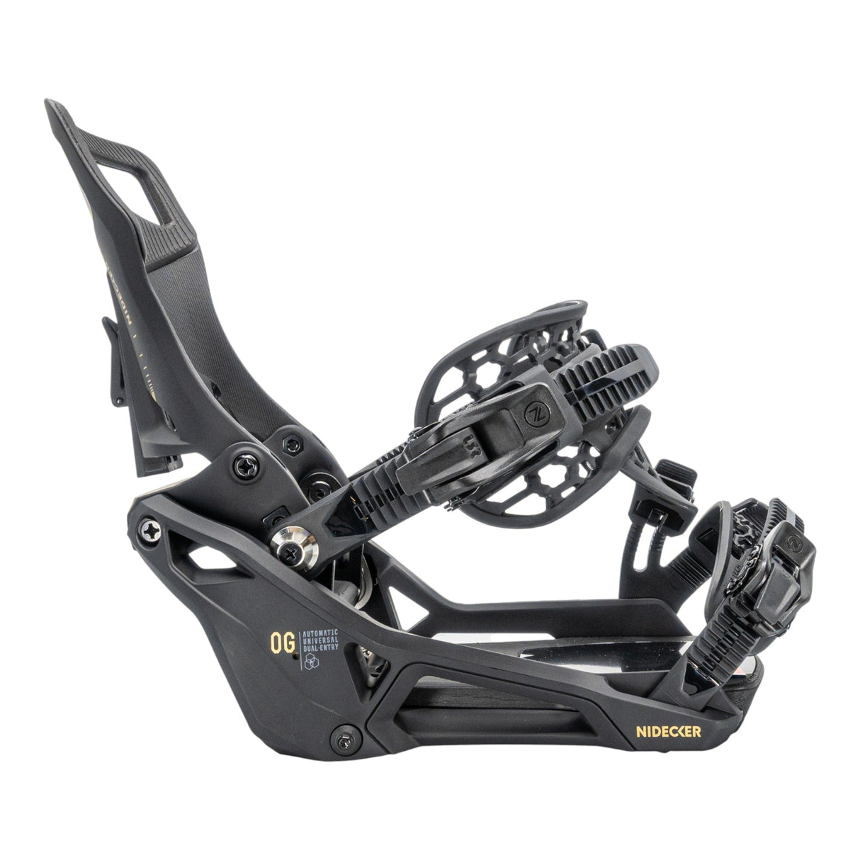 Nidecker Supermatic OG Snowboard Bindings 2026 - The Snowboard Shop