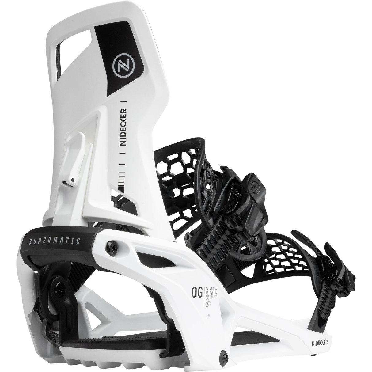 Nidecker Supermatic Snowboard Bindings 2026 - The Snowboard Shop