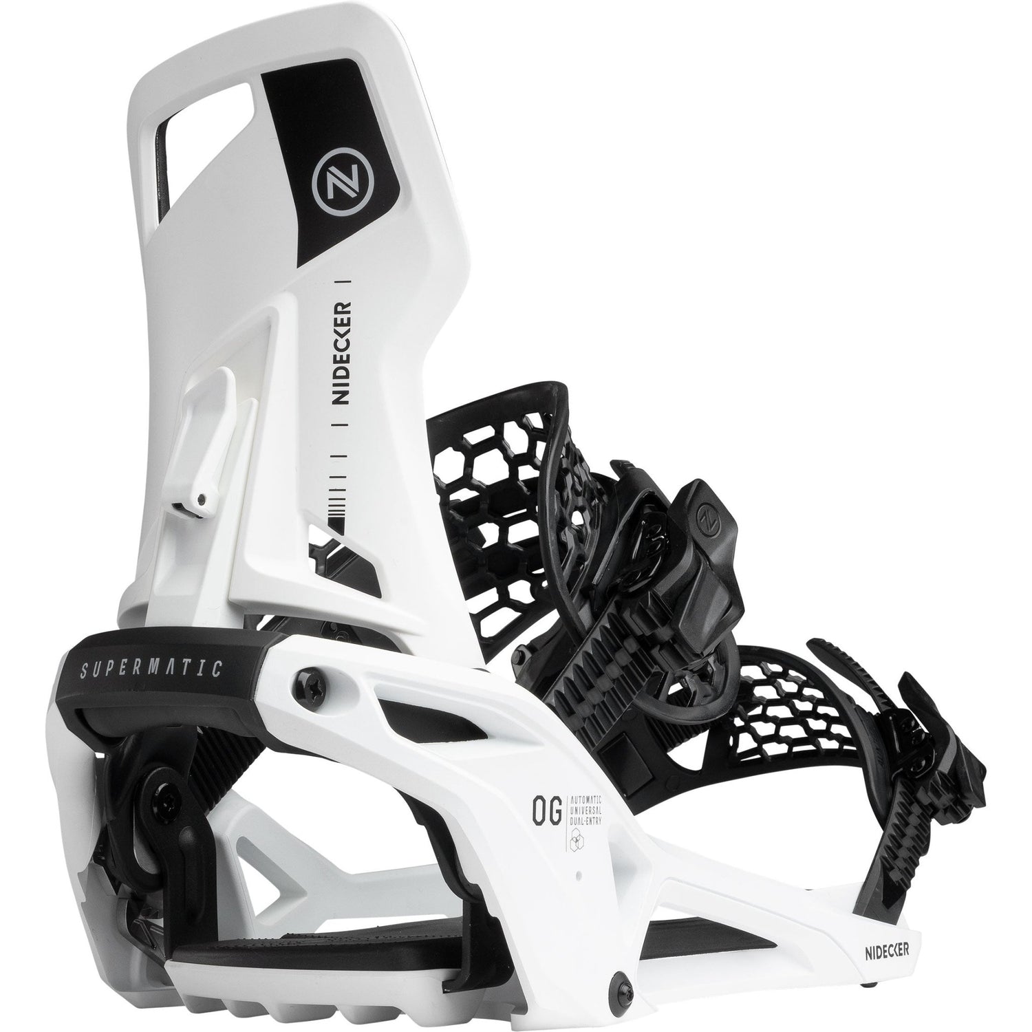 Nidecker Supermatic Snowboard Bindings 2026 - The Snowboard Shop