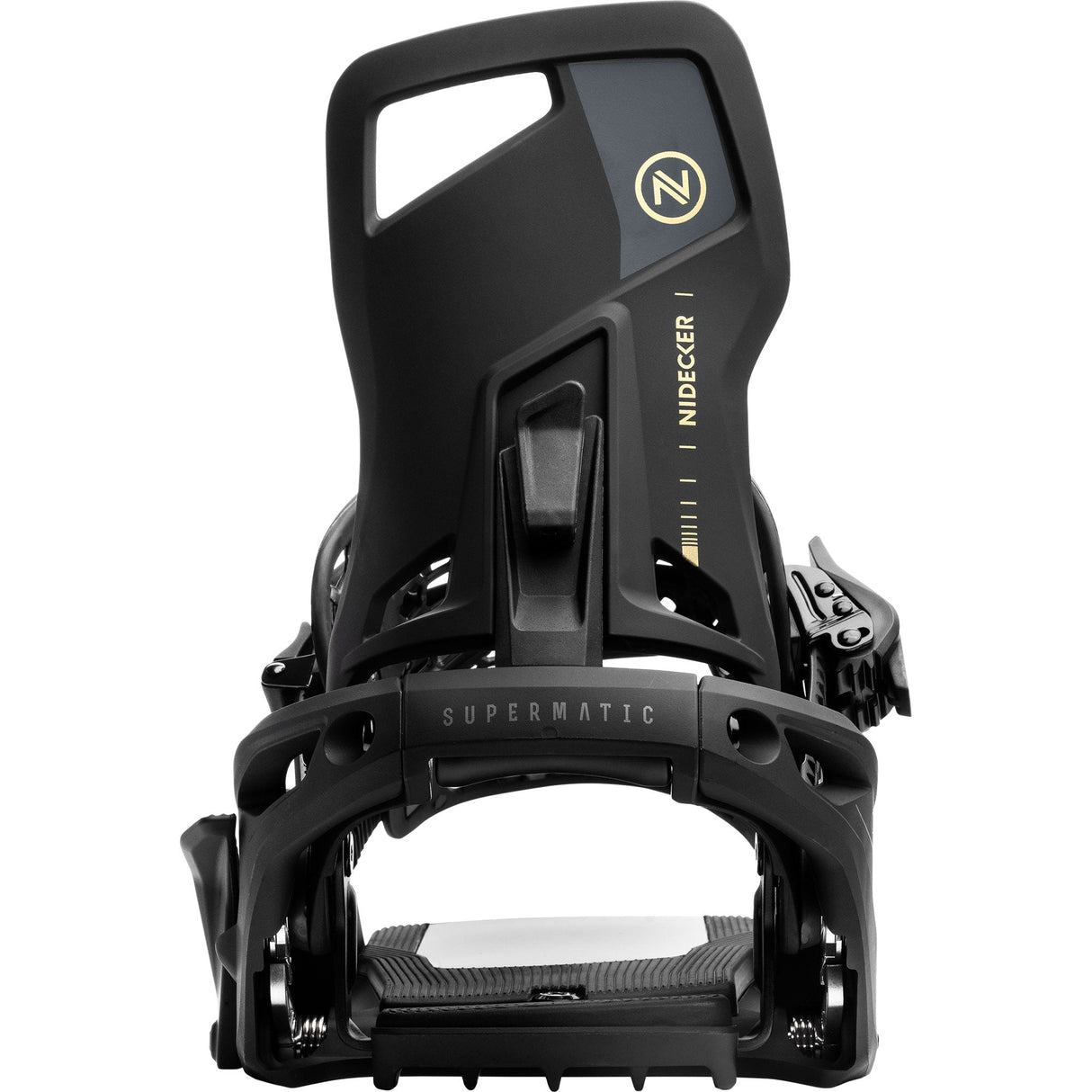 Nidecker Supermatic Snowboard Bindings 2026 - The Snowboard Shop