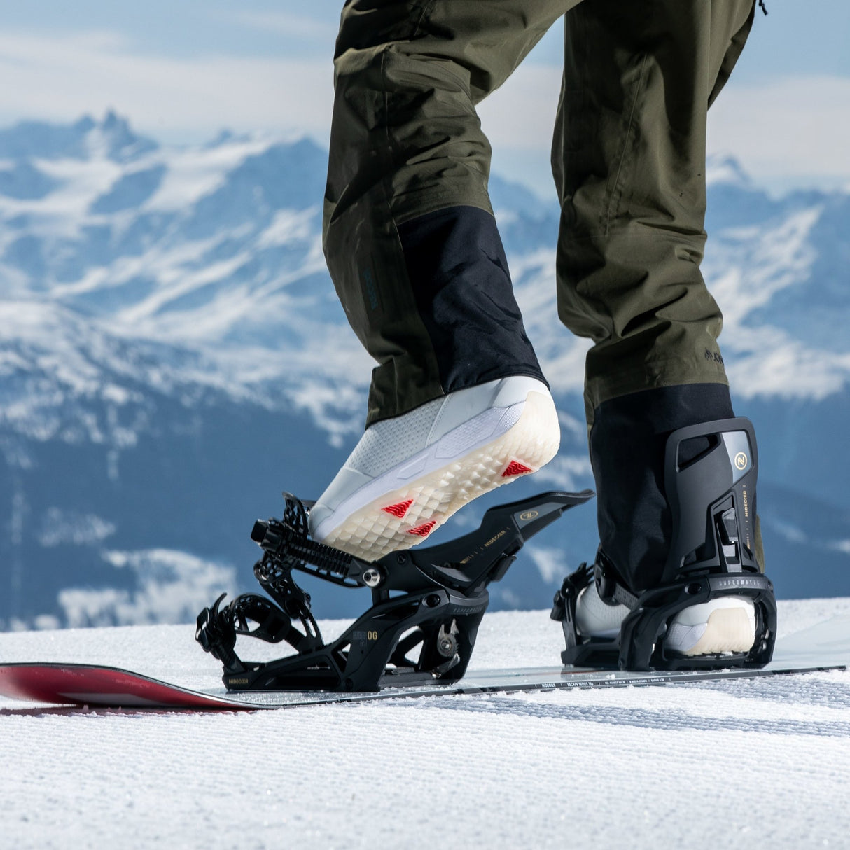 Nidecker Supermatic Snowboard Bindings 2026 - The Snowboard Shop
