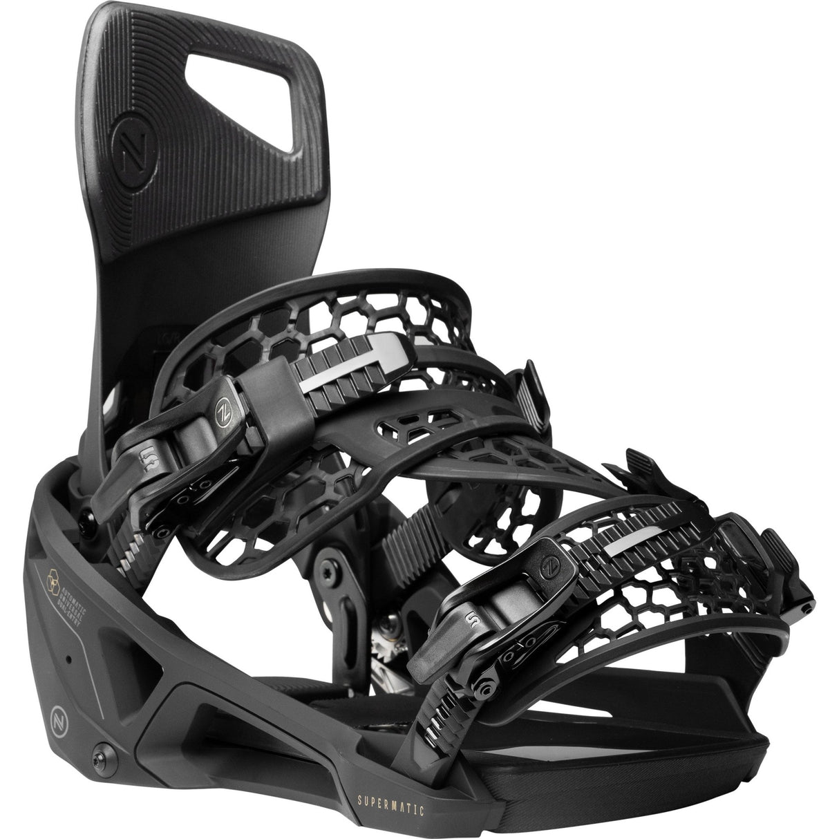 Nidecker Supermatic Snowboard Bindings 2026 - The Snowboard Shop