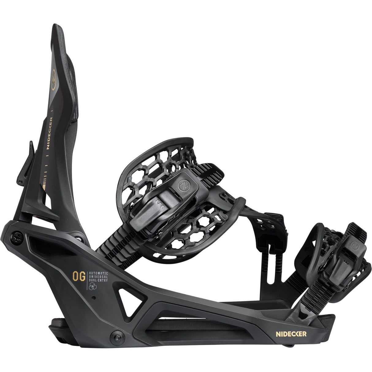 Nidecker Supermatic Snowboard Bindings 2026 - The Snowboard Shop