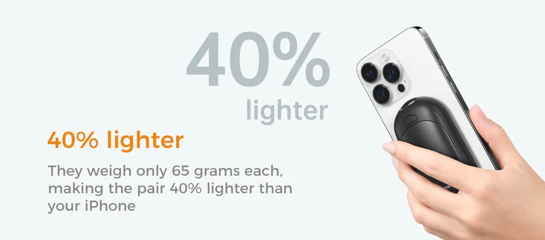 Ocoopa UT3 Lite Magnetic Rechargeable Hand Warmers - The Snowboard Shop