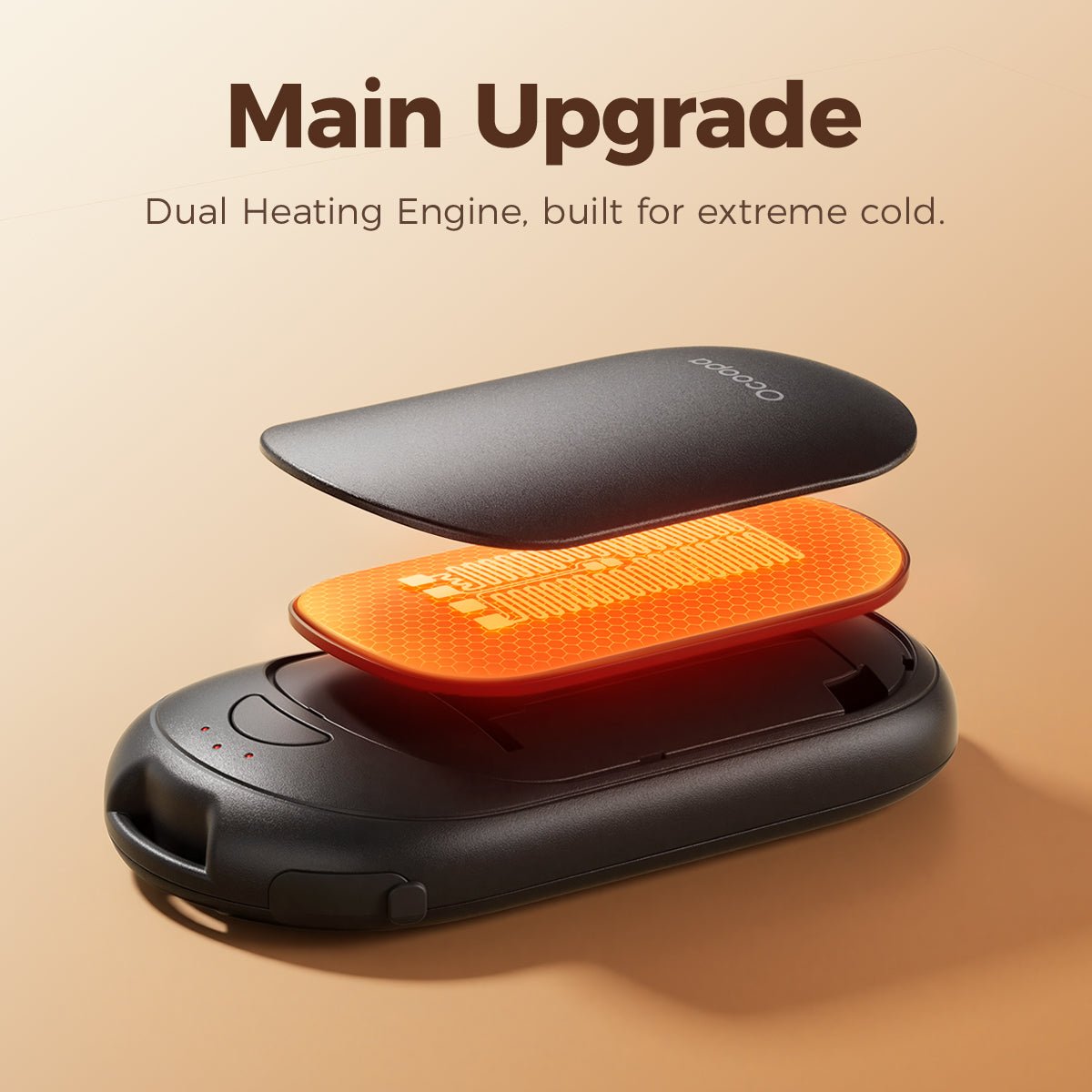 Ocoopa UT3 Lite Plus Hand Warmers - The Snowboard Shop