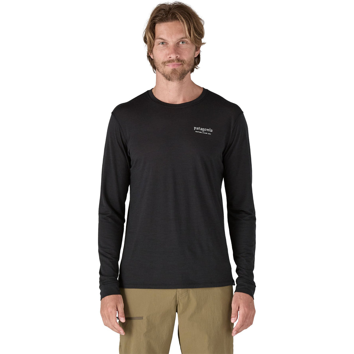 Patagonia Cap Cool Merino Graphic LS Base Layer - The Snowboard Shop