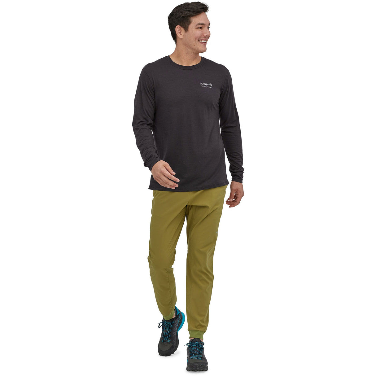 Patagonia Cap Cool Merino Graphic LS Base Layer - The Snowboard Shop