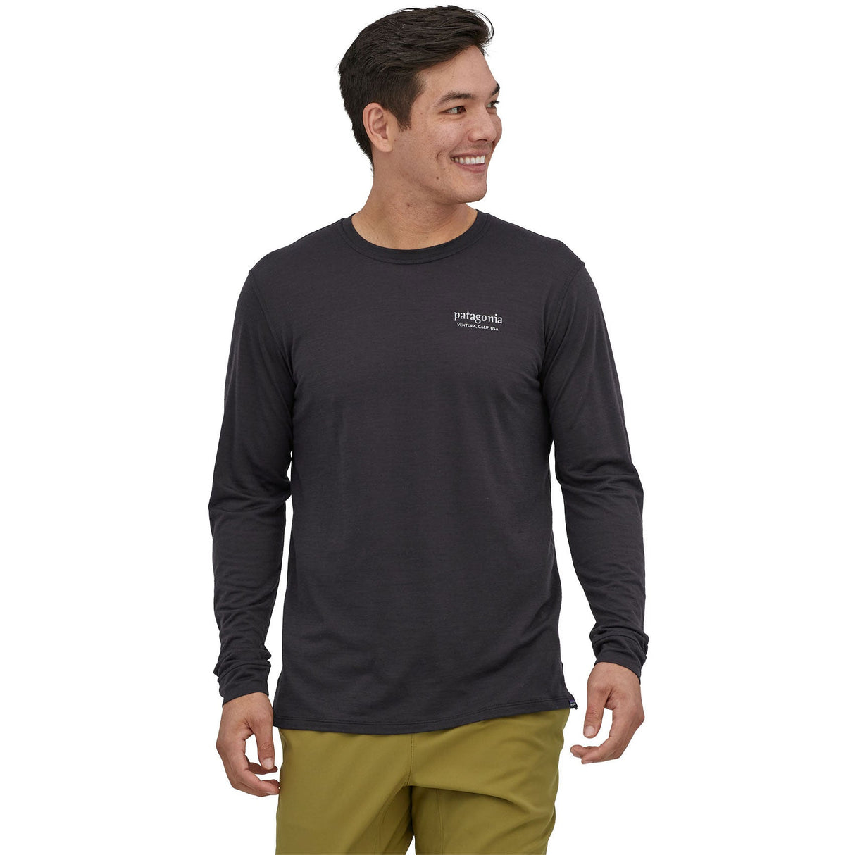 Patagonia Cap Cool Merino Graphic LS Base Layer - The Snowboard Shop