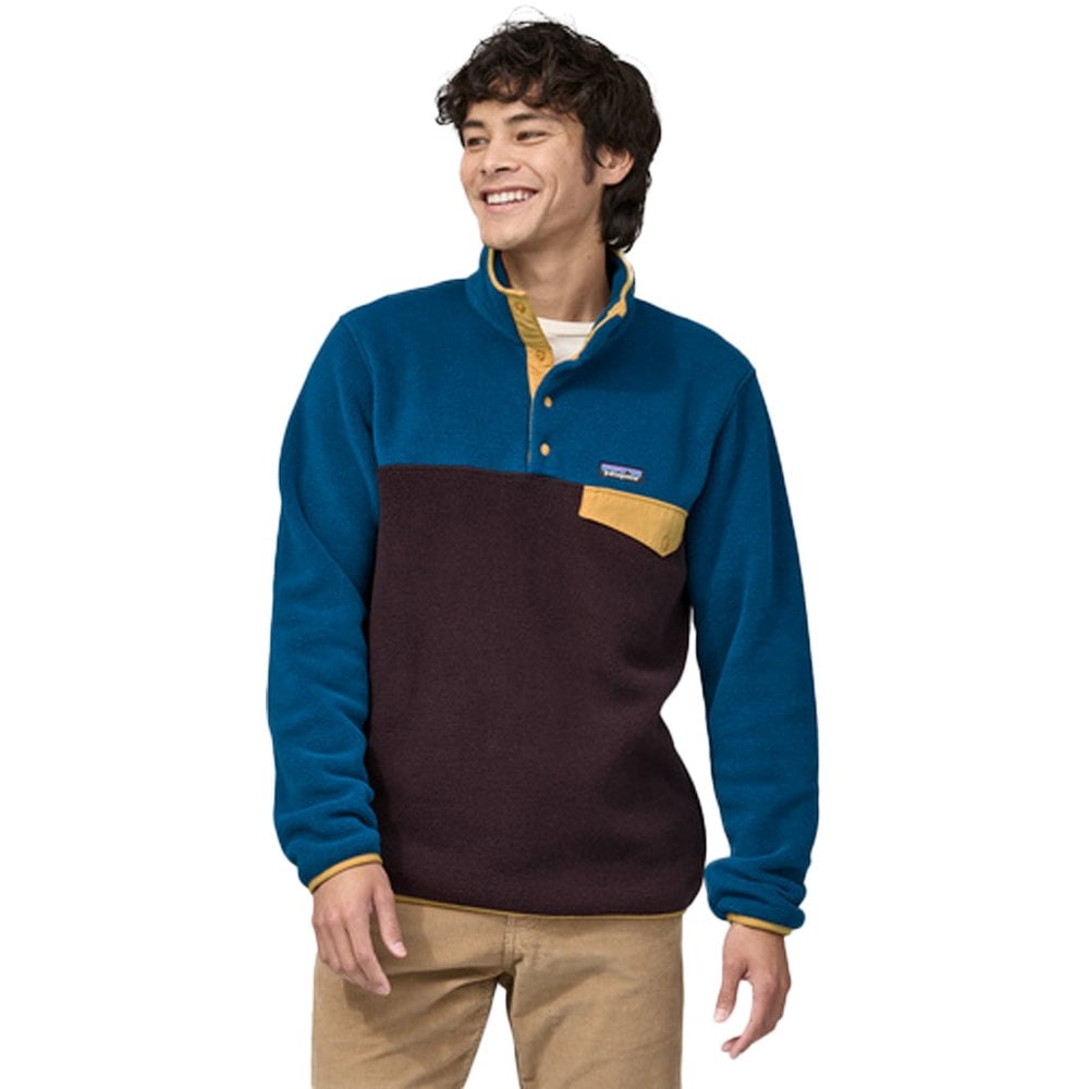 Patagonia Lightweight Synchilla® Snap - T® Pullover Fleece - The Snowboard Shop