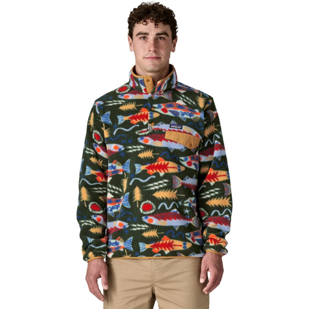 Patagonia Lightweight Synchilla® Snap - T® Pullover Fleece - The Snowboard Shop