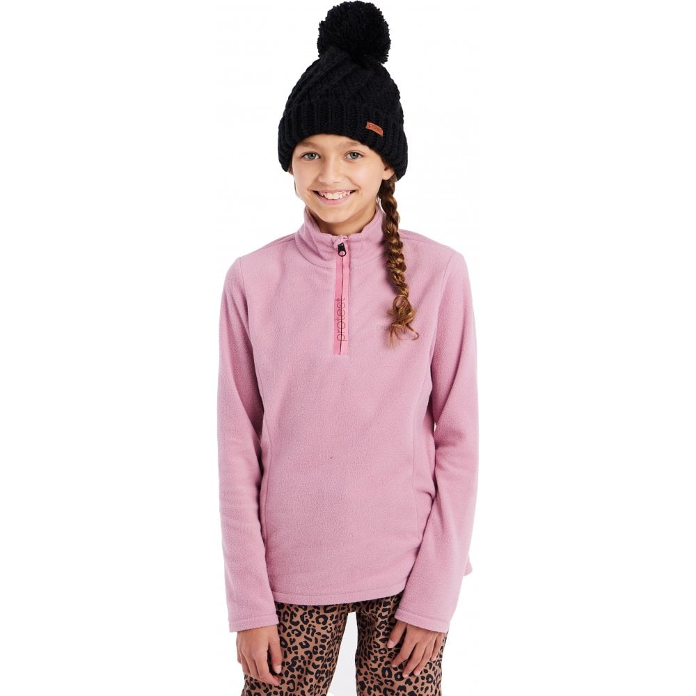 Protest Kids Mutey 1/4 Zip Fleece - The Snowboard Shop