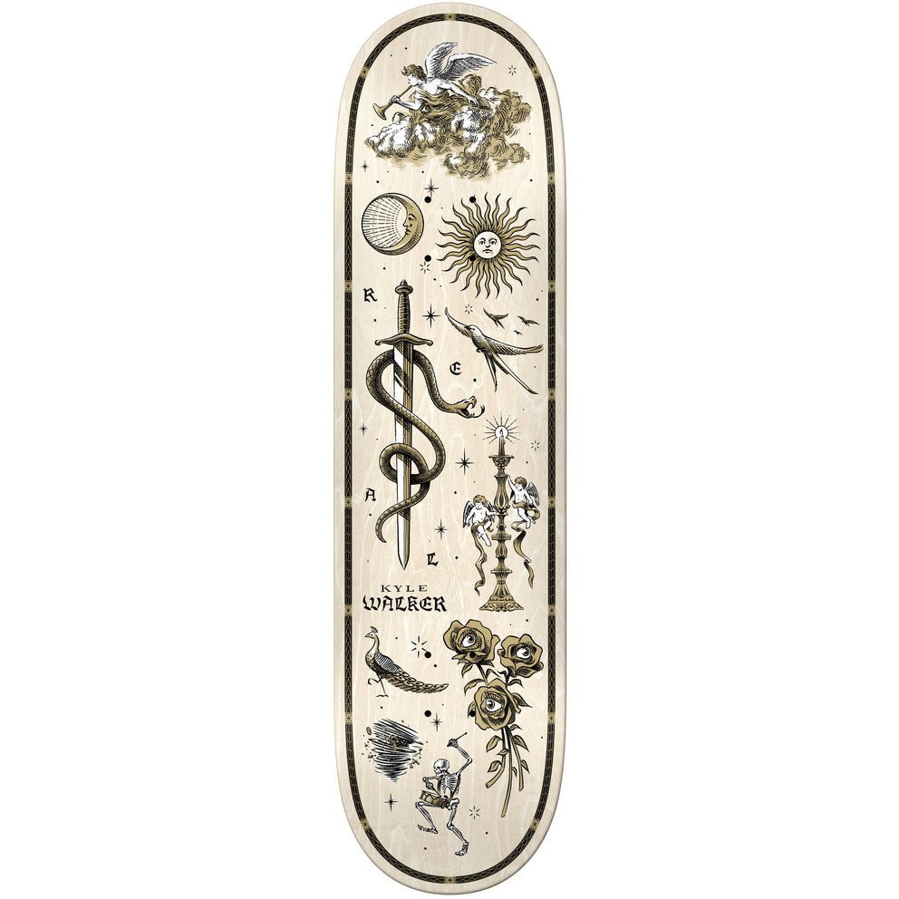 Real Kyle Engraved Deck - 8.38" - The Snowboard Shop