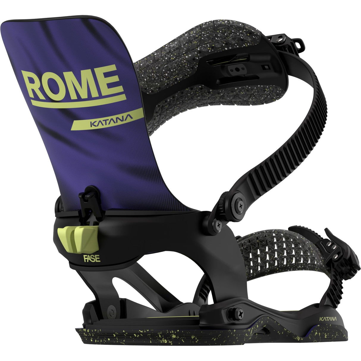 Rome Katana FASE® AsymWrap™ Snowboard Bindings 2027 - The Snowboard Shop