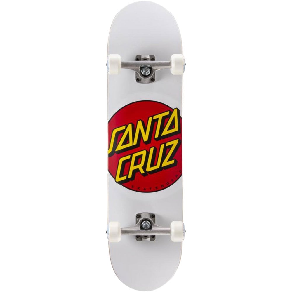 Santa Cruz Classic Dot DIY Kit Complete Skateboard - 8" - The Snowboard Shop