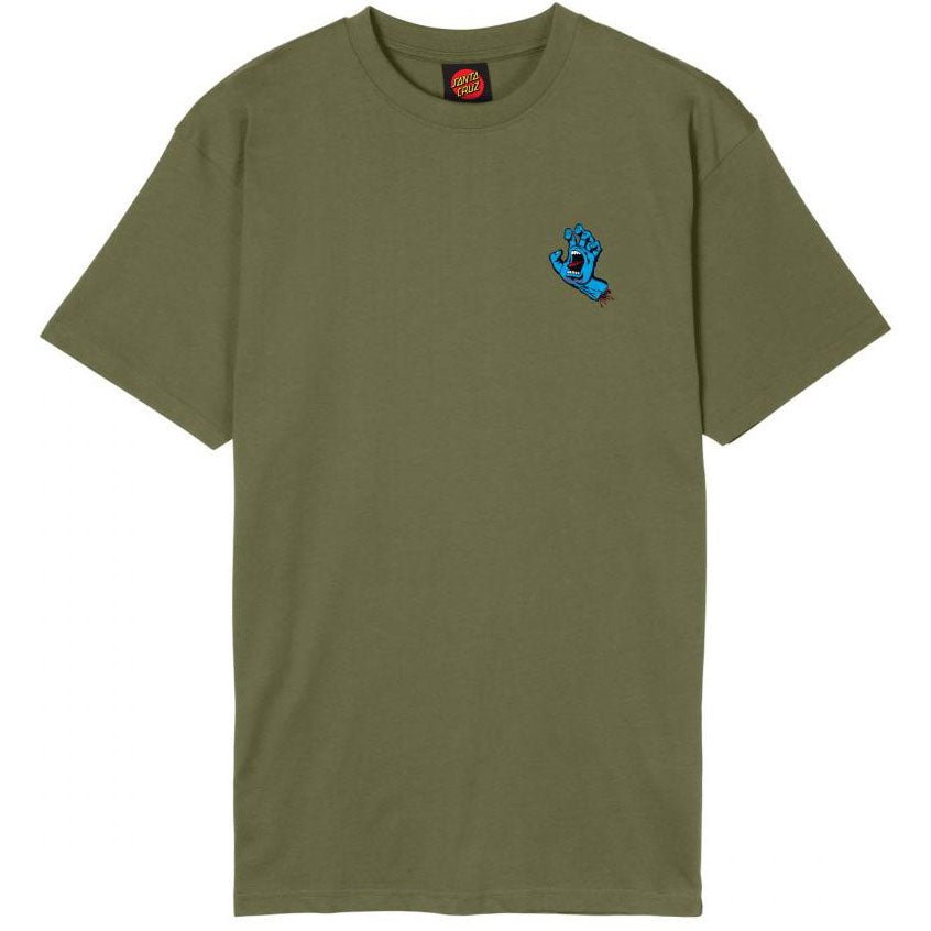Santa Cruz Screaming Hand Chest T-Shirt - The Snowboard Shop